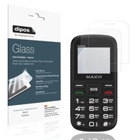 2X Schutzfolie FüR Maxvi B201Ds Matt - Anti-Shock 9H Folie Dipos Glass