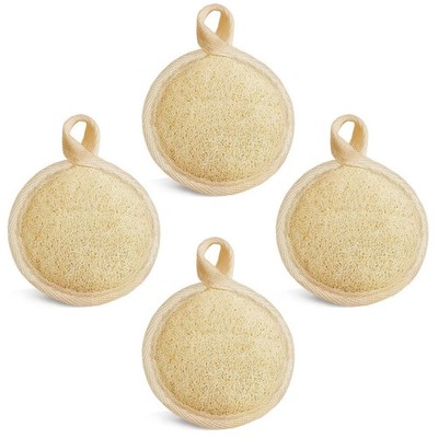 Face Exfoliating Loofah Pad Scrubber, Manual Facial Cleansing and Makeup Remo...