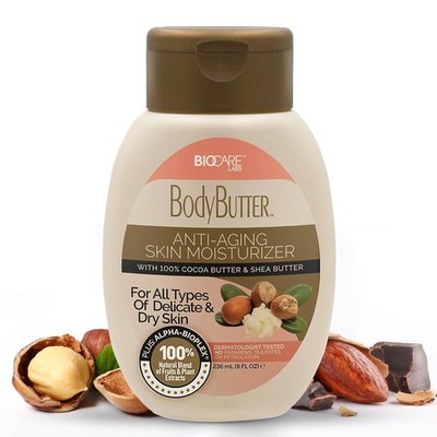Body Butter with Cocoa Butter & Shea Butter, 8 fl oz