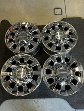20" GMC DENALI 2500 3500 CHROME SIERRA OEM FACTORY STOCK WHEELS RIMS #123