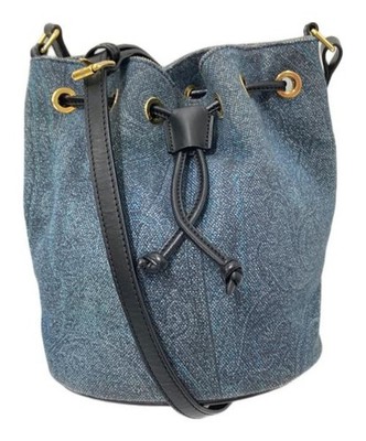 ETRO                    Paisley Drawstring Bag Indigo
