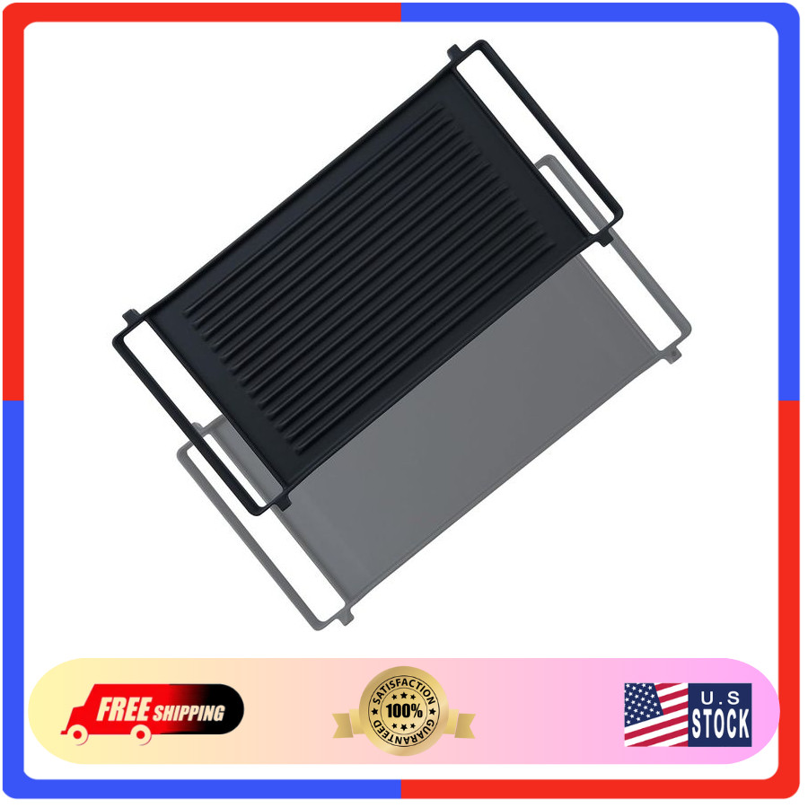 Upgraded WB31X24998 WB31X24738 Griddle for GE Stove Parts, JXGRILL1 Reversible C