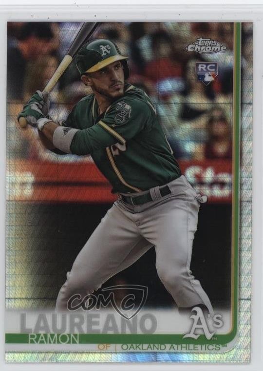 2019 Topps Chrome Prism Refractor Ramon Laureano #178 0t02