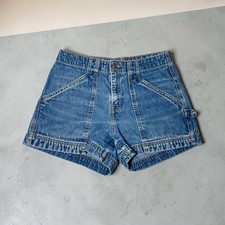 Levi's Vintage 90's Carpenter Style Denim Shorts Juniors Size 7