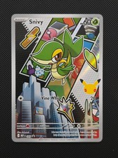Snivy 049 Series 2 First Partner Illustration Collection, Pokemon Promo