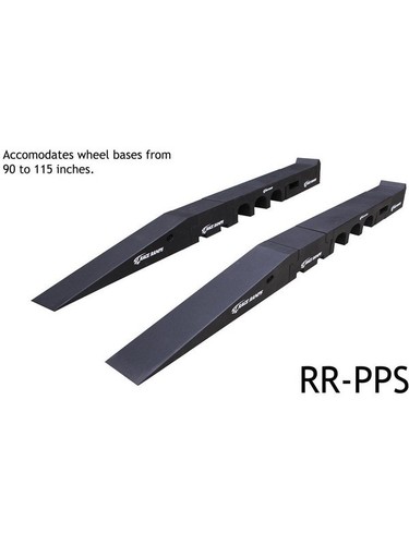 Race Ramps Ramp Portable Pit Stop Composite Foam Black 221 in. Length ...