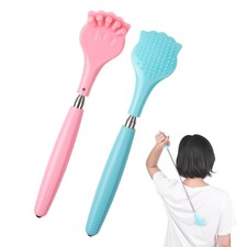 2Pcs Back Scratchers, Portable Expandable Back Scratchers, Non-Slip Handheld ...