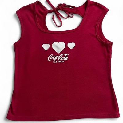 Official Coca Cola Vintage Las Vegas Tank Top Women's XL