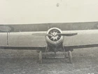 WWI Nieuport Type Fighter Antique Photograph – U.S. Air Service Rotary Biplane