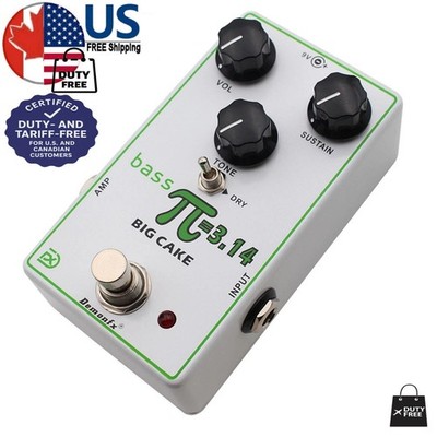 Demonfx BIG CAKE Bass Effect Pedal Fuzz Based on Bass Big Muff pedal NEW Release