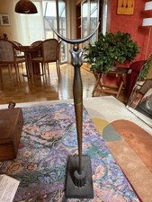 Mondsichelstele Paul Wunderlich Bronzeskulptur