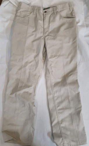 2 Pairs R M Williams Cream Pants Size Used 14 Cotton / Polyester - Picture 6 of 12
