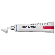 MARKAL 96664 Liquid Paint Markers,Tube,6-1/4" L,White 803D40