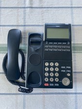 NEC DTL-12D-1 BK TEL DLV(XD)Z-Y(BK) DT300 Series Phone Black
