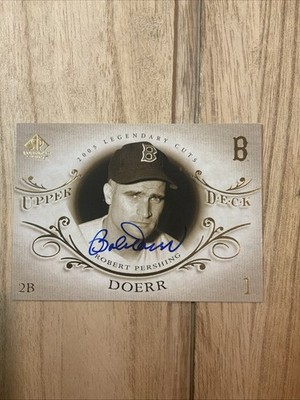 2005 SP #8 Bobby Doerr Boston Red Sox Signed Auto
