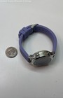 Purple Banded Silver Tone Digital Ladies Watch 43.1g — photo 2