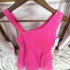 Cat  Jack Pink Sequin Fit  Flare Sleeveless Dress Girls XL 14/16 Sustainable