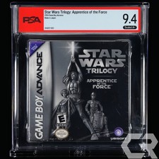 Star Wars Trilogy: Apprentice of the Force (GBA, 2004) PSA Graded Sealed 9.4 A+