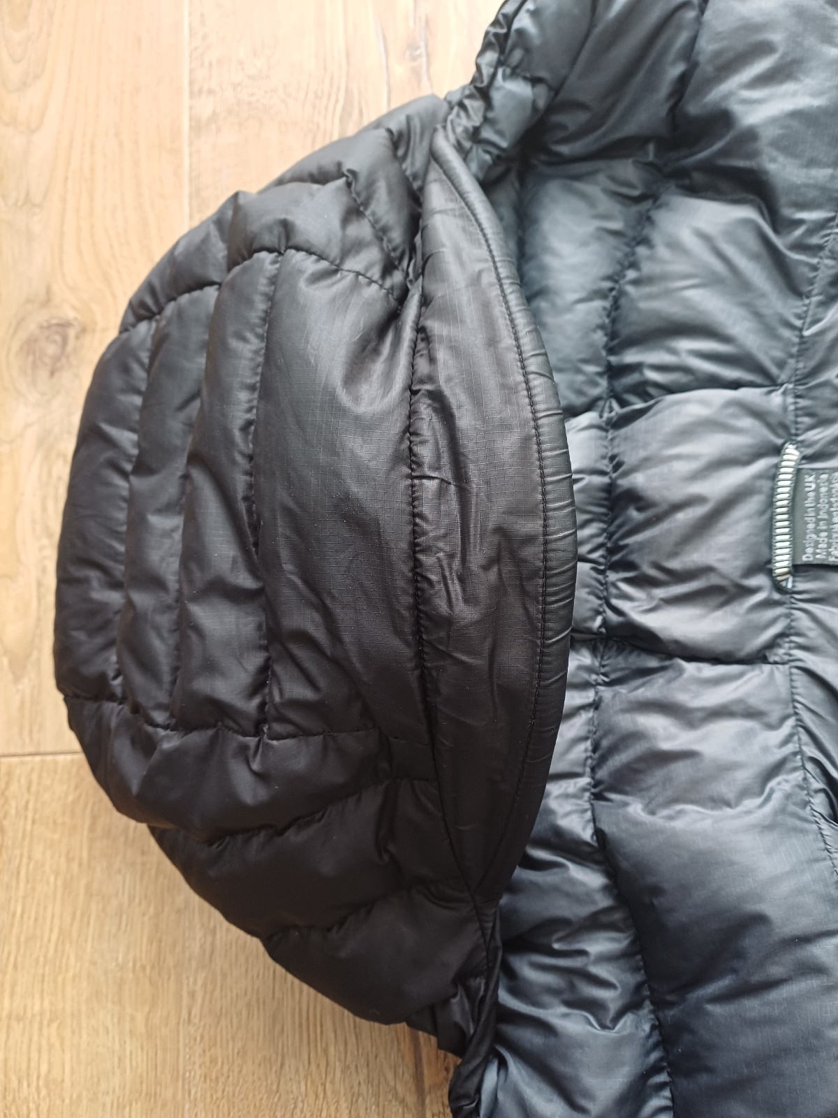 Men's RAB Microlight Alpine Down Jacket Black Men… - image 6