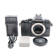 OLYMPUS OM-D E-M5 Body Elite Black Mirrorless Camera, Shutter Count 18007