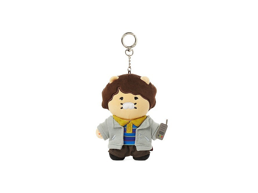 Stranger Things x Kakao Friends Chunsik Plush Keyring Random 1 of 5 Limited Edit