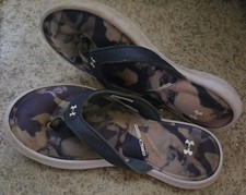 under armour shoes Size 4 Flip Flops