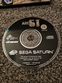 Area 51 Sega Saturn Game PAL Complete *VGC* *RARE*