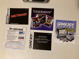 Metroid Classic NES Series Nintendo Game Boy Advance Complete CIB box & manual