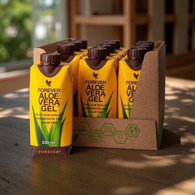 Forever Aloe Vera Gel 99,7% - 330ml (12er Set)