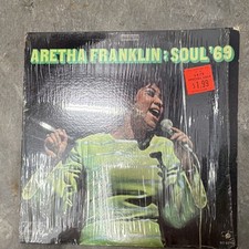 Aretha Franklin - Soul '69 12" Vinyl LP Atlantic SD 8212 Soul Stereo