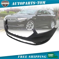 DG1Z17D957AA Front Bumper Cover Primed Black Fits 2013-2018 2019 Ford Taurus New