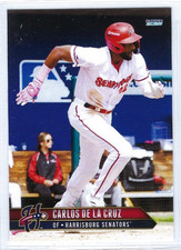 2025 Harrisburg Senators (Double-A Washington Nationals) Carlos De La Cruz