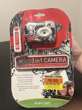 Vintage Camera Sealed in box 3 in 1 Digital, Video, and pc web Cam Global Point