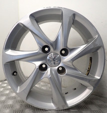 PEUGEOT 208 MK1 15" SILVER ALLOY WHEEL 9673773577 (R-C0)