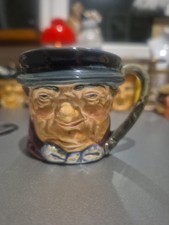 TONY WELLER Mini Character Toby Mug Jug ROYAL DOULTON