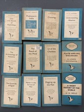 12 Pelican Books Softcover Editions 1946 To 1955 Including 4 First Editions