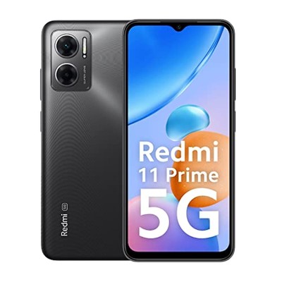 Redmi 11 Prime 5G (Chrome Silver, 4GB RAM 64GB ROM) | Prime Design | MTK