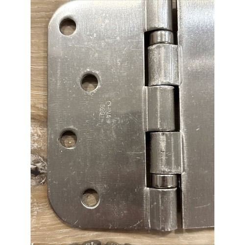 Penrod Türscharnier 4x4 Satin Nickel #520 Standard Tür mit Schrauben - Bild 5 von 8