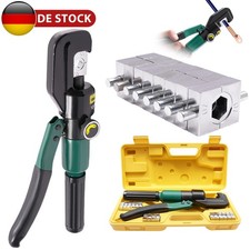 Hydraulische Presszange 4-70 mm&sup2; Quetschzange Kabelschuhe Pressbacken 6T DHL