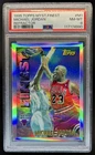 1995-96 Topps Michael Jordan Mystery Finest Refractor #M1 Bulls PSA 8