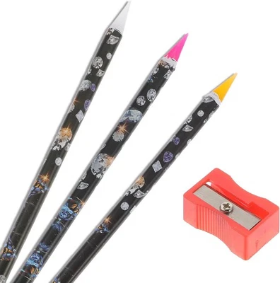 AIYORSE 3 Pcs Rhinestone Picker Tool, Self-Adhesive Wax Pencil Diamond Art Tools,...