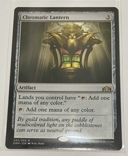 2019 Magic Core Set 2020 Chromatic Lantern Artifact Stamped Promos #233/259