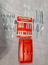 Kiddy Kook  Other Miniature Aluminum Child Play Silverware Cutlery Lot