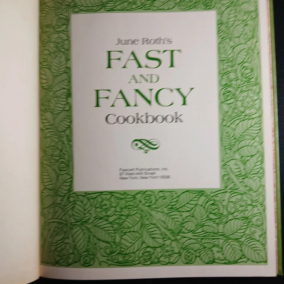 Crepes June Roth's Fast And Fancy поваренная книга 1969 супы для гурманов Quick Flaming - Изображение 4 из 4