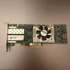 3PCN3 Dell QLogic QLE2662L 16Gbps Dual Port PCI-E 3.0 x4 SFP+ FC HBA 03PCN3