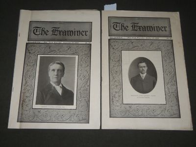 1904 THE EXAMINER MAGAZINE LOT OF 2 ISSUES - JOHN LINCOLN - LORIMER - J 2757