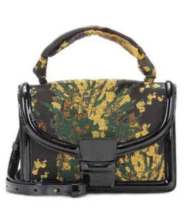 Nwt Authentic Dries Van Noten Jacquard Patent Leather Shoulder Nwt Authentic Dries Van Noten Jacquard