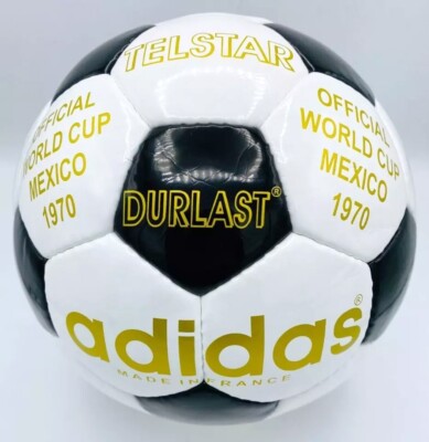 Adidas Telstar Durlast 1970 FIFA World Cup Football Size 5 Vintage