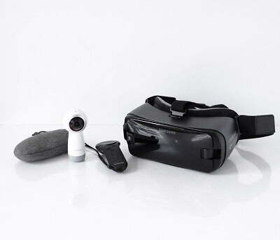 Samsung Gear 360 VR Action Kamera, microSD 64Gb, Gear VR Oculus mit Controller