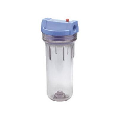 Pentek 158117 Slim Line 10 x 2.5 Inch Clear Water Filter Housing (1/4 NPT)